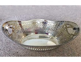 leeuw bier zilverenschaal voorzijde